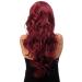 WIG ME UP 9669EL-39 Ladies Wig | Long 70cm Wavy Curly Red Garnet Hair - Buy Online on GoSupps.com