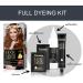 Cameleo - Permanent Hair Colour Cream - Copper Red - Intensive Color & Protection - 5 Oils + Omega Plus Acids - Professional Luxurious Hair Dye - Full Kit 7.44 Copper Red - Buy Online on GoSupps.com