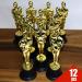 GiftExpress 6 Award Trophy Pack of 12 - Bulk Trophies for Recognition and Celebrations - Buy Online on GoSupps.com