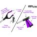 32" GrabRunner Folding Reacher Grabber Tool with Magnet(Purple) - Buy Online on GoSupps.com