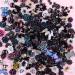 100pcs Resin 3D Nail Art Charms - Camellia Daisy Rose Flower Butterfly Bow Moon Heart Bear for Manicure DIY Crafts Jewelry Accessories (Black) - Buy Online on GoSupps.com