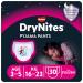 DryNites Girl highly absorbent night diapers for girls 3-5 years 3-pack (3 x 10 pieces) bed wetting underwear 30 pieces