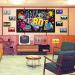 80's Party Decorations Banner & Backdrop Set - 73 x 43 x 0.04 Inch - Retro Photography Background & Supplies - Buy Online on GoSupps.com