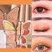 6 Colors Eyeshadow Palette | High Pigmented Matte Glitter Eye Makeup Long Lasting Waterproof | Waterproof Eye Makeup with Butterfly Shape Travel Size Lucky Koi Color - Buy Online on GoSupps.com