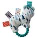 Taggies Arctic Bear Baby Teether Rattle - 5-Inch Original Shake & Teethe Toy - Buy Online on GoSupps.com
