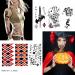 12 Sheets Joker Tattoos for Suicide Squad Harley Quinn - Halloween Costume Accessory and Cosplay Set - Buy Online on GoSupps.com