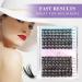 Lash Clusters Individual Lashes 40D-0.07D | 280PCS Eyelash Extension Cluster Lashes | DIY Eyelash Extensions at Home (9-16mm Mix - Buy Online on GoSupps.com