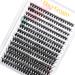 HxyGogo Lash Clusters DIY Eyelash Extenisons Natural Look Wispy Clusters Lashes 8-16MM D Curl Individual Lashes 280 pcs DIY at Home Wispy Fluffy Lash Extensions Reusable Individuals(30D) Cluster-30D