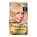 L Or al Paris Superior Preference 9 weeks of Luminous Fade-Defying Permanent Hair Dye 10 Very Light Blonde 100% Grey Coverage 1 Hair Dye Kit (Packaging May Vary) Very Light Blonde 1 Count ( Pack Of 1 )