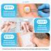 JJ CARE Transparent Medical Tape - 12 Pack 1"x10 Yards No Residue Clear Surgical Tape for Wound Care Easy-Tear First Aid Tape - Buy Online on GoSupps.com