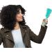 Standelli Professional Curly Hair Brush - Detangling Brush for Afro Hair (Mint Green) - Buy Online on GoSupps.com