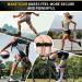CAMBIVO 2 Pack Patella Tendon Knee Strap Knee Pain Relief Support Brace for Women Men Adjustable Band for Hiking Soccer Basketball Baseball Running Tennis Volleyball Squats Black - Buy Online on GoSupps.com