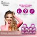 The Beauty Clinic Velcro Rollers for Hair - 10 PCS Self Grip Hair Roller 44mm by 48mm with 6 Duckbill Sectioning Clips Hairdressing Curlers And Self Holding DIY Roller Storage Bag Pink - Buy Online on GoSupps.com