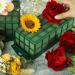 2 Pack Floral Foam Cage Holders for Fresh Flowers - Floral Arrangement Supplies - Home Wedding Decor - 11.8 x 4.3 x 3.1 Inches - Buy Online on GoSupps.com