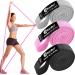 Imoebel Fitness Band Set | Long Resistance Tapes for Strength Training CrossFit Yoga - 3 Colors (Gray/Pink/Black) | Non-Wound Pull-Up Bands for Home Workout - Buy Online on GoSupps.com