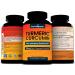 Turmeric Curcumin Supplement 755mg w/ BioPerine - 120 Veggie Capsules by Incredipure - Buy Online on GoSupps.com