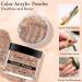 Professional Gold Glitter Acrylic Powder for Nail Extension - 28g/box (HJ-NAP017-No.28) - Buy Online on GoSupps.com