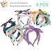 EYXFormula 6 Colorful Headbands: Fashion Floral Polka Dot Stripe Hair Bow Headbands for Women & Girls - Buy Online on GoSupps.com