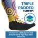 Viasox Concentric EasyStretch Diabetic Socks for Men & Women - Non-Binding Seamless Toe Large Multicolor Perfect for Comfort & Health - Buy Online on GoSupps.com