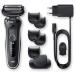 Buy Braun Series 5S Electric Razor for Men - 3 Flexible Blades Beard Trimmer 50 Min Runtime Wet & Dry EasyClick - International Shipping - Buy Online on GoSupps.com