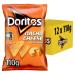 Doritos Nacho Cheese Tortilla Chips - Hearty Corn Snack (12 x 110g) - Perfect for International Shipping - 24 Pack - Buy Online on GoSupps.com