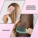EKONAER 3 Pack Vented Boar Bristle Hair Brush Set - Quick Drying Detangler Brushes for Women - Curved Design for Long, Thick, Thin, Curly Hair (Green) - 3 pcs - Buy Online on GoSupps.com