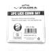 2 Piece Plastic Lice & Nits Comb Set with Magnifier - Ideal for Children, Adults, Elderly - Buy Online on GoSupps.com