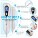 LARALA Skin Tag Removal Pen Skin Tag Removal Kit Mole Remover with 9 Adjustable Modes for Moles Warts and Age Spots on Face Hands and Body White - Buy Online on GoSupps.com