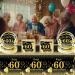 41pcs 60th Anniversary Party Plates Napkins Tableware Tablecloth Set Black and Gold Sixty Years Old Wedding Anniversary Disposable Party Dinnerware for Wedding Party Supply (60th Anniversary) - Buy Online on GoSupps.com