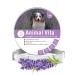 Animal Vita lavender Teck neck band for dogs effective protection against vermin waterproof and adjustable - up to 8 months of tick protection with 100% natural ingredients lavender