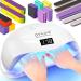 OVLUX 178W Professional UV LED Nail Lamp for Gel Polish - Nail Dryer with 42 LEDs and 4 Timer Settings - Buy Online on GoSupps.com