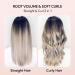 Terviiix 32MM Ceramic Tourmaline Ionic Curling Brush - Volumizing Hot Brush for Root Volume & Loose Curls - 5 Temperatures - Digital Display - Dual Voltage - Black - Buy Online on GoSupps.com