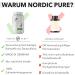 Nordic Pure 2400g Base Bath - German-Made Wellness Bath Salt for Full Baths Seat Pools Foot Baths & Hand Baths - Buy Online on GoSupps.com