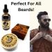 Pellagio Beard Care Set - Honest Amish Beard Oil & Balm with Wooden Comb | Beard Care Bundle - Buy Online on GoSupps.com