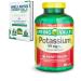 Potassium Supplement | Potassium | 500 Count Value Size | 99 mg is Formulated to Promote a Healthy Heart | Maintenance PH Balance Muscle and Nerve Cell Function | Potassium Gluconate