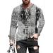 Men's Slim Fit Long Sleeve Workout Shirt - White, Large | Athletic Leisure Wear - Buy Online on GoSupps.com