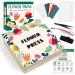 Aboofx Kids' Flower Press Kit  4-Layers 6 x 6 inch Wooden Leaf Press Flower Pressing Kits for Adults Kid Creativity Outdoor Play Learning Toy Nature Art and Crafts DIY Kits for Girls & Boys Gifts