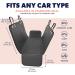 Waterproof Dog Back Seat Cover Protector - Scratchproof Nonslip Hammock for Cars & SUVs - Durable Pet Seat Cover Against Dirt and Fur - Black Standard - Buy Online on GoSupps.com