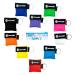 Ventilation mask keychain 10 pieces (colorful) - CPR mask face shield - first aid ventilation masks for adults and children - perfect protection for emergencies