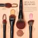 Jessup Large Face Makeup Brushes Set - 5pcs Synthetic Brushes for Foundation, Powder, Contour, Blusher & Highlighter - Phantom Black T273 - Buy Online on GoSupps.com