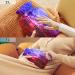 Buy Abstract Smoke Violet Red Hot Water Bottle 1L | Soft Plush Hand & Foot Warmer for Winter - Ideal for All Ages - Buy Online on GoSupps.com