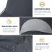 GADIEMKENSD Quick Dry Breathable Running Outdoor Hat - Deep Gray | Lightweight & Comfortable for Sports & Travel - Buy Online on GoSupps.com