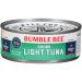 Bumble Bee Chunk Light Tuna In Water, 5 oz Cans (Pack of 24) - Wild Caught Tuna - 22g Protein Per Serving - Non-GMO Project Verified, Gluten Free, Kosher - Great For Tuna Salad & Recipes Chunk Light in Water 5 Ounce (Pack