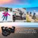 Adult/Youth Protective Gear Set for Skateboarding, Cycling, BMX - 6pcs Black Large - Buy Online on GoSupps.com