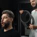 TASALON Unbreakable Hand Mirror with Handle - Anti-Slip Barber & Salon Mirror for Hair, Makeup, Shaving, Travel - Black - Buy Online on GoSupps.com