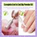 MEFA Dip Powder Nail Kit - 32 Colors with Electric Nail Drill | Summer Glitter Hot Pink Pastel Violet Neon Orange | Perfect for French Nail Art & Salon Quality Manicure - Buy Online on GoSupps.com