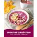 Benjamin Blueberry Smoothie Bowl - 100% Natural Nutrient Breakfast - Low Calorie & No Added Sugar - 400g Blueberry & Raspberry - Buy Online on GoSupps.com