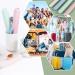 YiliYa 8 Pieces Toothbrush Case - Portable Travel Toothbrush Container & Family Organizer - Durable Plastic Storage Box - Buy Online on GoSupps.com
