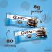Quest Nutrition Crispy Chocolate Peanut Butter Hero Protein Bar 18g Protein 1g Sugar 3g Net Carb Gluten Free Keto Friendly 12 Count and Mini Cookies & Cream Protein Bars High Protein Low Carb Keto Friendly 14 Count - Buy Online on GoSupps.com