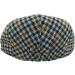 Faith & Sarah Kids Flat Cap - Blue Tweed - Ages 2-4 Years | Herringbone/Tartan Peak Hat for Boys/Girls 2-12 Years - Buy Online on GoSupps.com